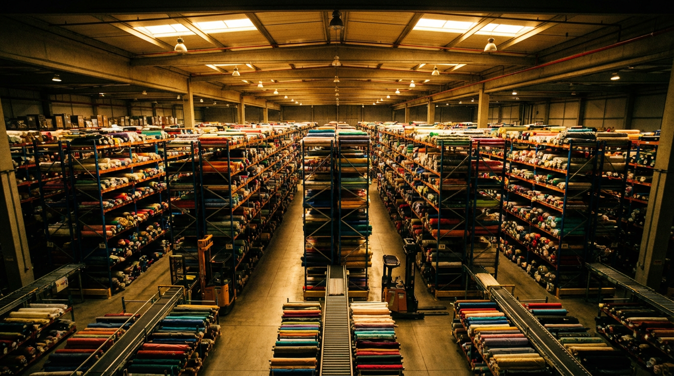 Bodega de distribución textil Corporacion Integral Texlines