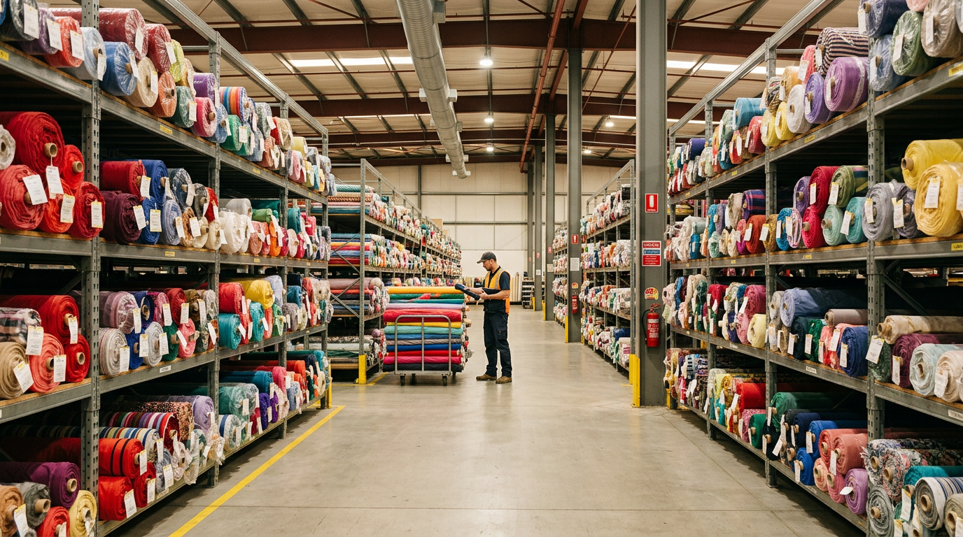 Bodega de distribución textil Corporacion Integral Texlines